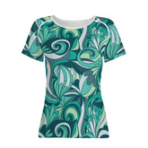 Mima Crewneck Stretchy Tee